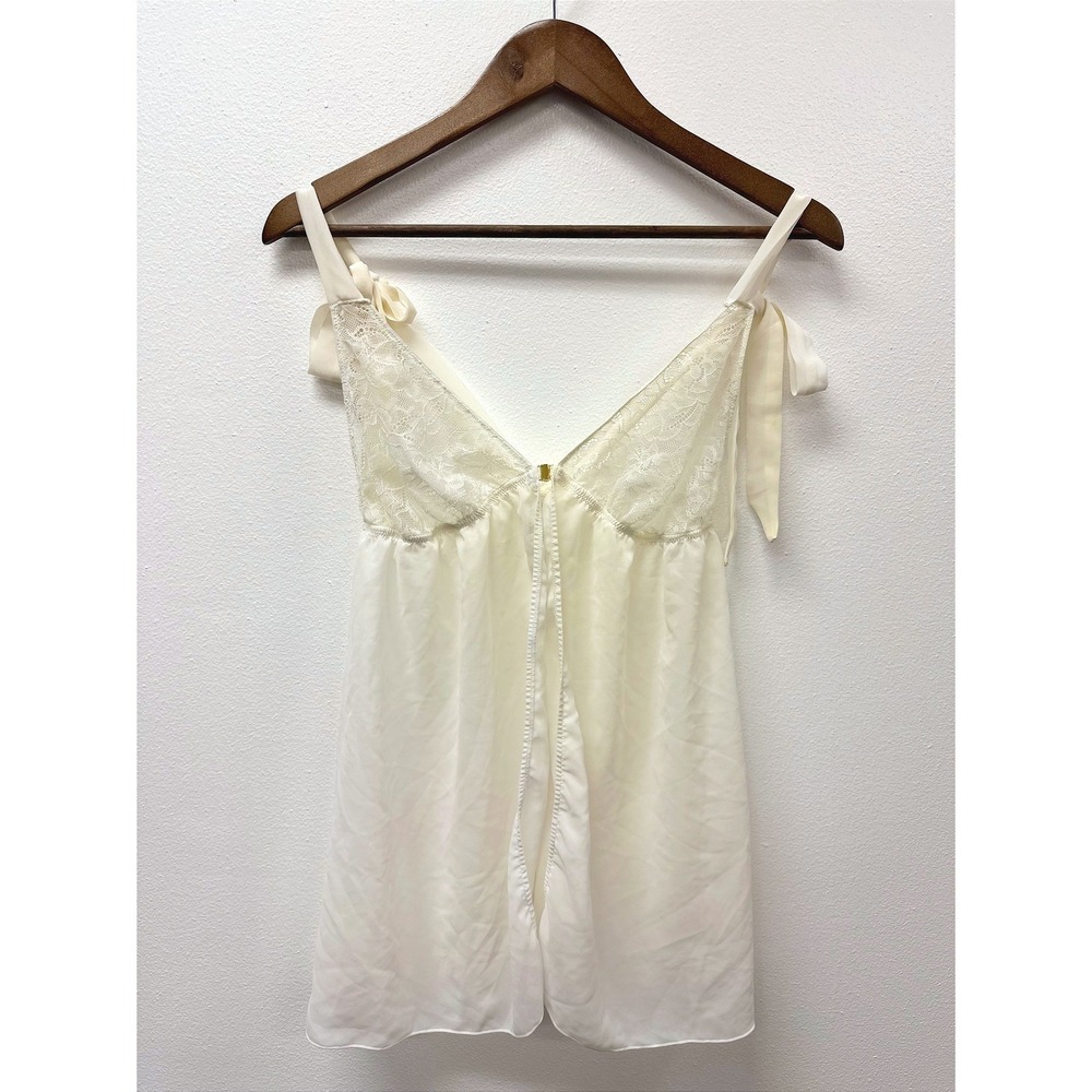BlueBella Lace Chiffon Nighty Ivory L